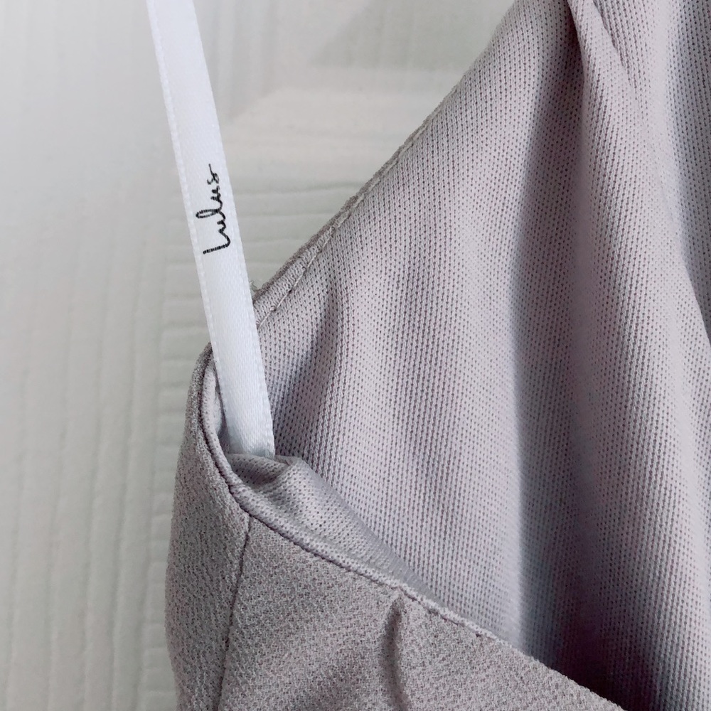 Lulus Grey Maxi Dress XS - Picture 11 of 13
